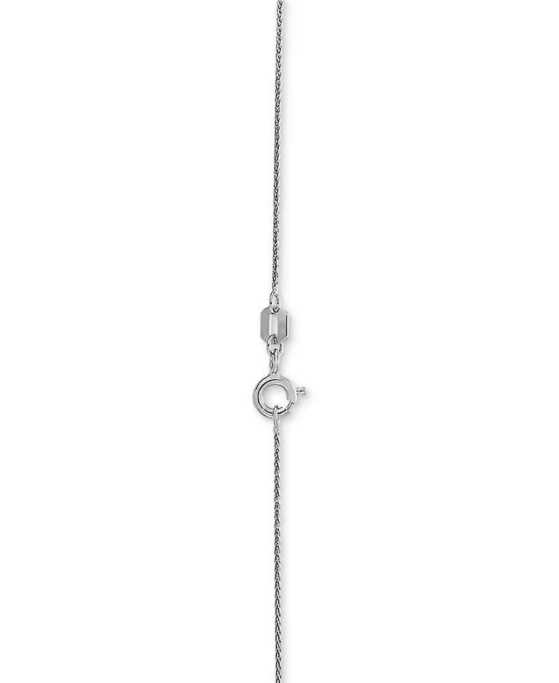 Italian Gold Wheat Link 18" Chain Necklace 14k