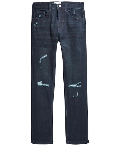 Distressed Denim Slim-Fit Jeans, Big Boys (8-20), Created for Macy's