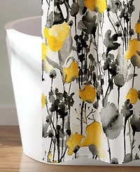 Lush Decor Zuri Flora Shower Curtain, 72" x 72"