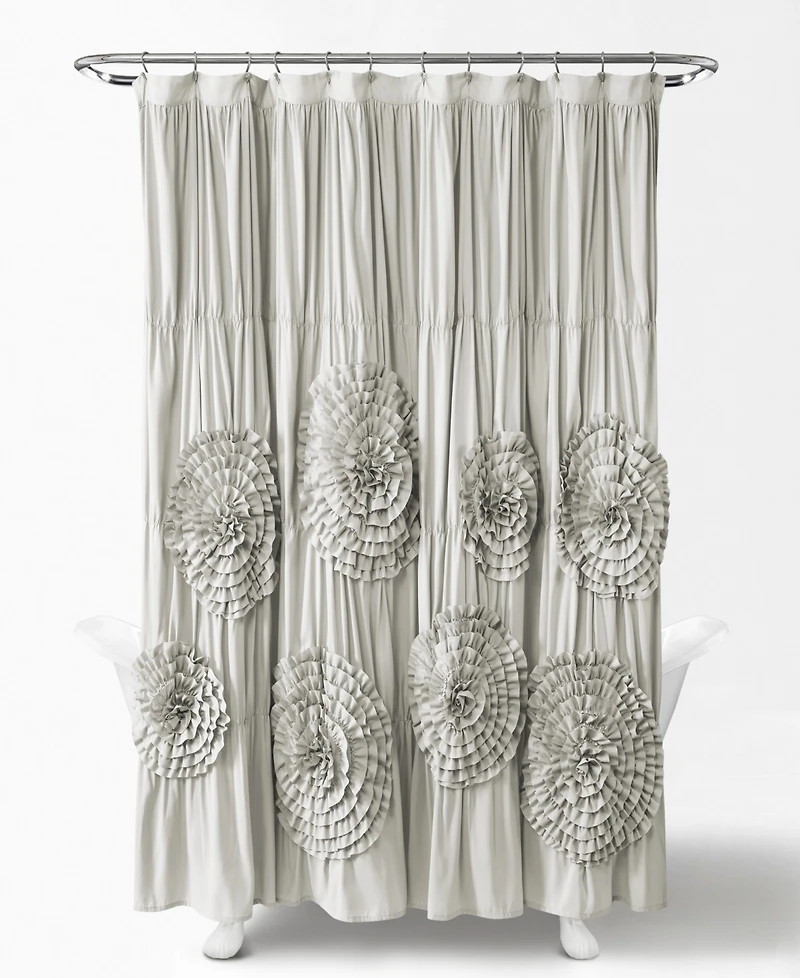 Lush Decor Serena Shower Curtain, 72" x