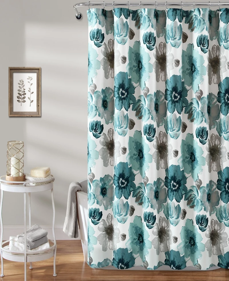 Lush Decor Leah Shower Curtain, 72" x