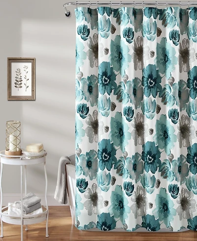 Lush Decor Leah Shower Curtain, 72" x