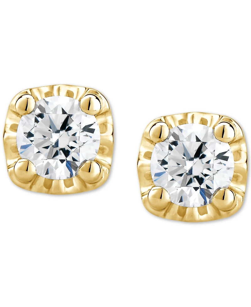 Diamond Stud Earrings (1/2 ct. t.w.) 14k White, Yellow or Rose Gold