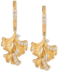 Le Vian Nude Diamond Flower Drop Earrings (3/8 ct. t.w.) in 14k Gold
