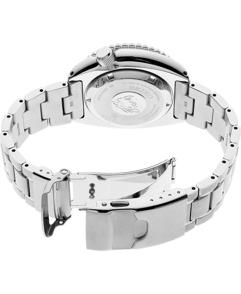 Seiko Men's Automatic Prospex King Turtle Stainless Steel Bracelet Watch 45mm