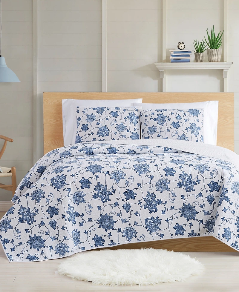 Cottage Classics Estate Bloom 2-Pc. Quilt Set, Twin Xl