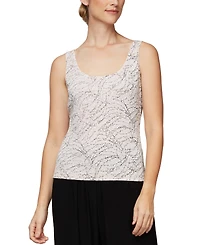 Alex Evenings Petite Jacket and Top Set