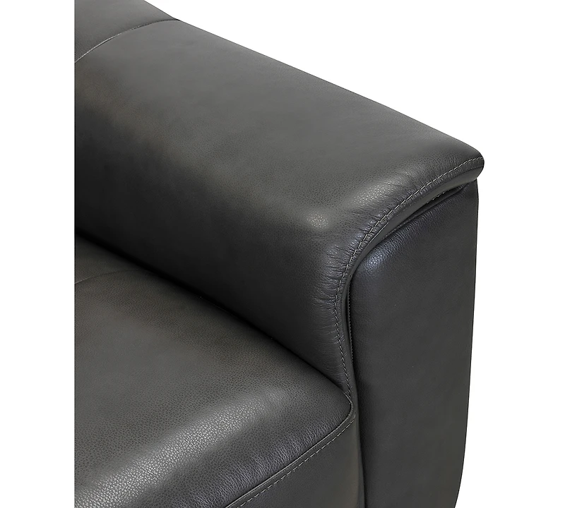 Brayna 88" Classic Leather Sofa, Created for Macy's