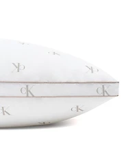 Calvin Klein Monogram Logo Density Collection Cotton Pillow