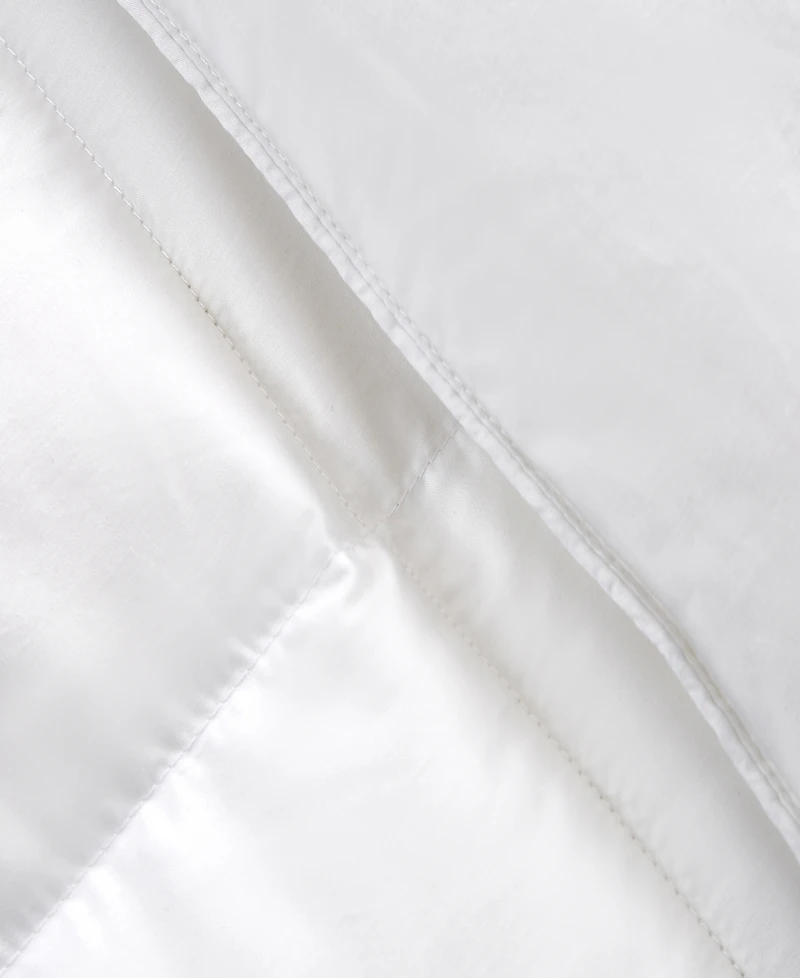 Serta White Down Fiber & Feather Light Warmth Comforter