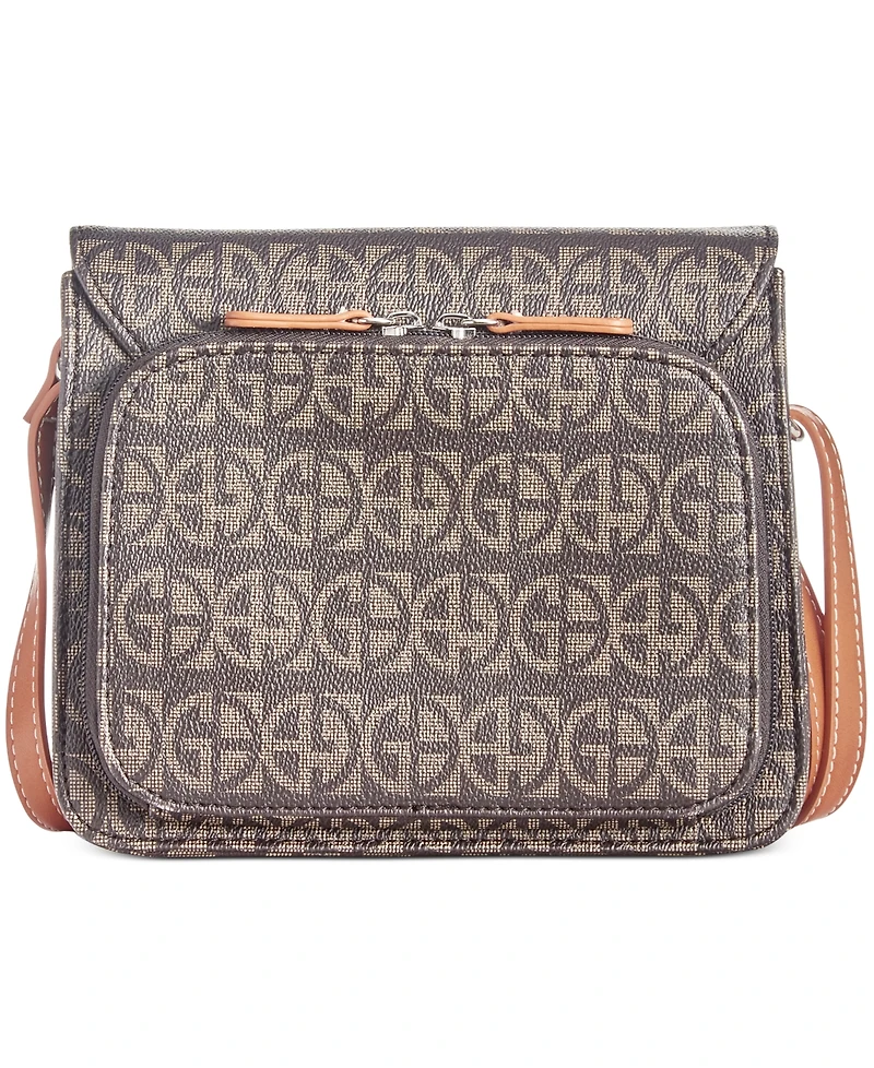 Giani Bernini Block Signature Crossbody Organizer, Exclusively at Macy's