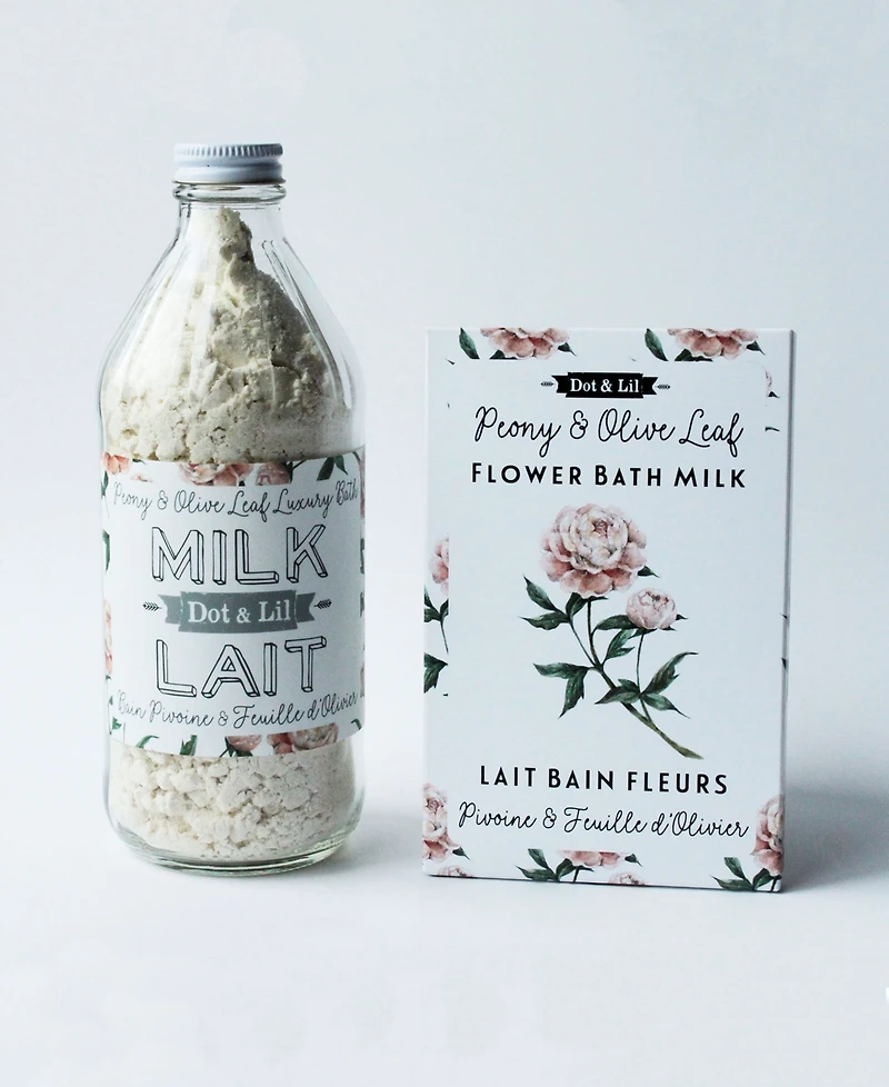 Dot & Lil Peony Olive Milk Bath