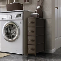 Sorbus Narrow 4 Drawers Dresser