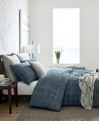 Kenneth Cole New York Holden Grid Comforter Set, King