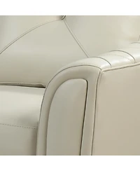 Jaira Tufted Leather Sofa