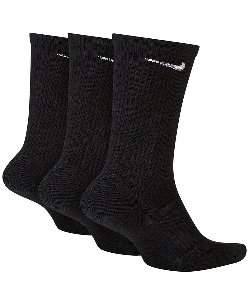 Nike Unisex Everyday Plus Cushioned Training Crew Socks 3 Pairs