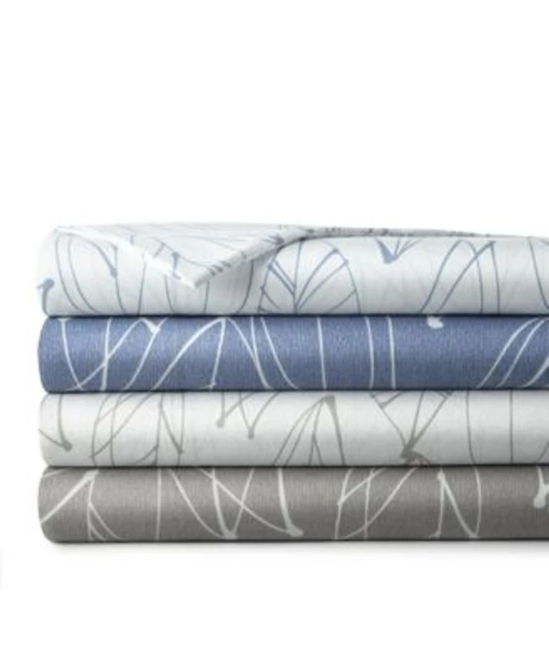 Southshore Fine Linens Modern Foliage Ultra Soft 4 Pc. Sheet Sets