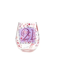 Enesco Lolita 21 Stemless Glass