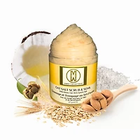 Omm Collection Oat & Honey Bath Salt & Scrub