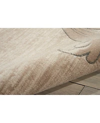Long Street Looms Samuel SAM05 Mocha 5'3" x 7'3" Area Rug