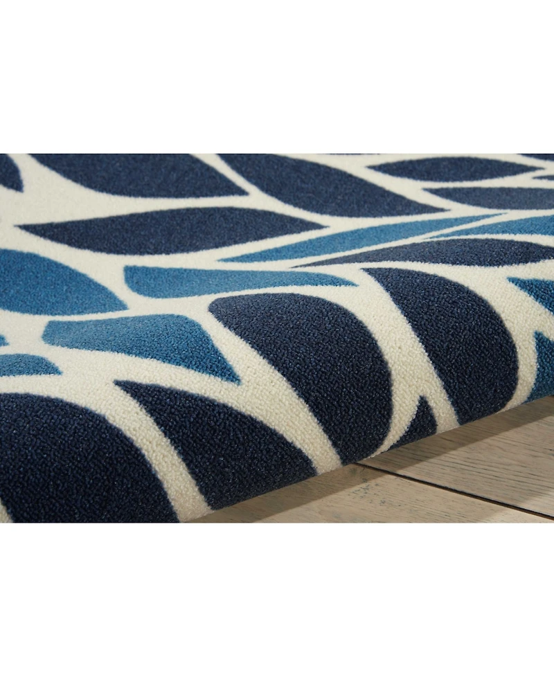 Long Street Looms Backyard BAC094 4'4" x 6'3" Outdoor Area Rug
