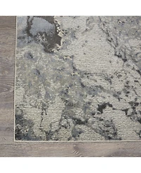 Long Street Looms Samuel SAM08 Gray 7'10" x 10'6" Area Rug