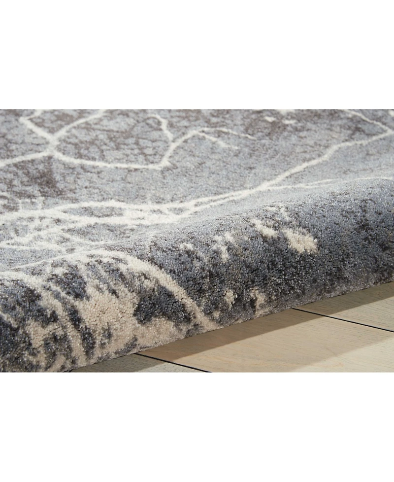 Long Street Looms Samuel SAM11 Gray 9'3" x 12'9" Area Rug