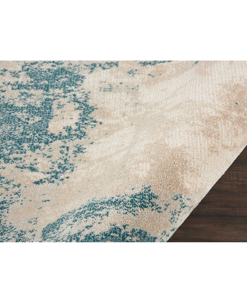 Long Street Looms Samuel SAM13 Ivory 2'2" x 7'6" Runner Rug