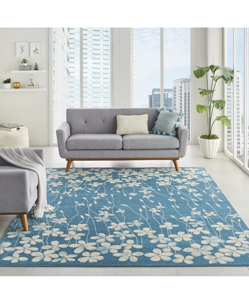 Long Street Looms Peace PEA04 8'10" x 11'10" Area Rug