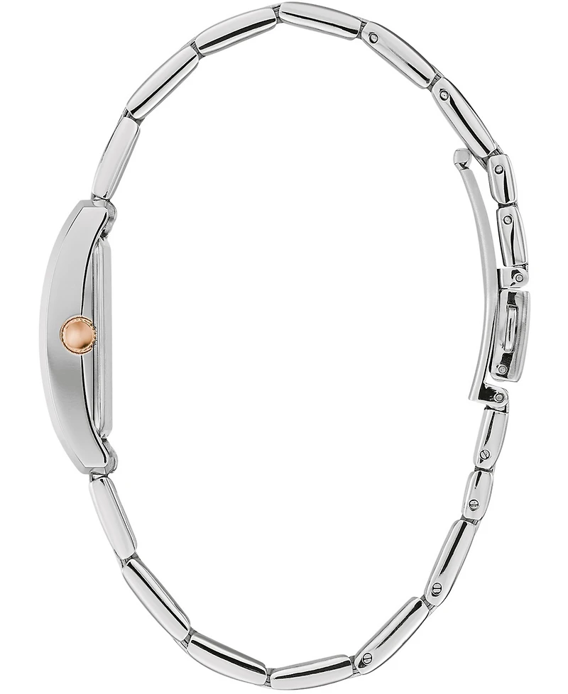 Caravelle Women's Two-Tone Stainless Steel Bracelet Watch 21x33mm