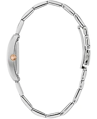 Caravelle Women's Two-Tone Stainless Steel Bracelet Watch 21x33mm