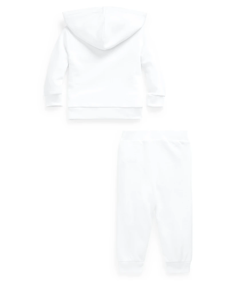 Polo Ralph Lauren Baby Girls or Boys French Terry Hoodie and Pants Set