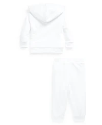 Polo Ralph Lauren Baby Girls or Boys French Terry Hoodie and Pants Set