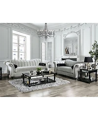 Furniture of America Avanetti Upholstered Love Seat