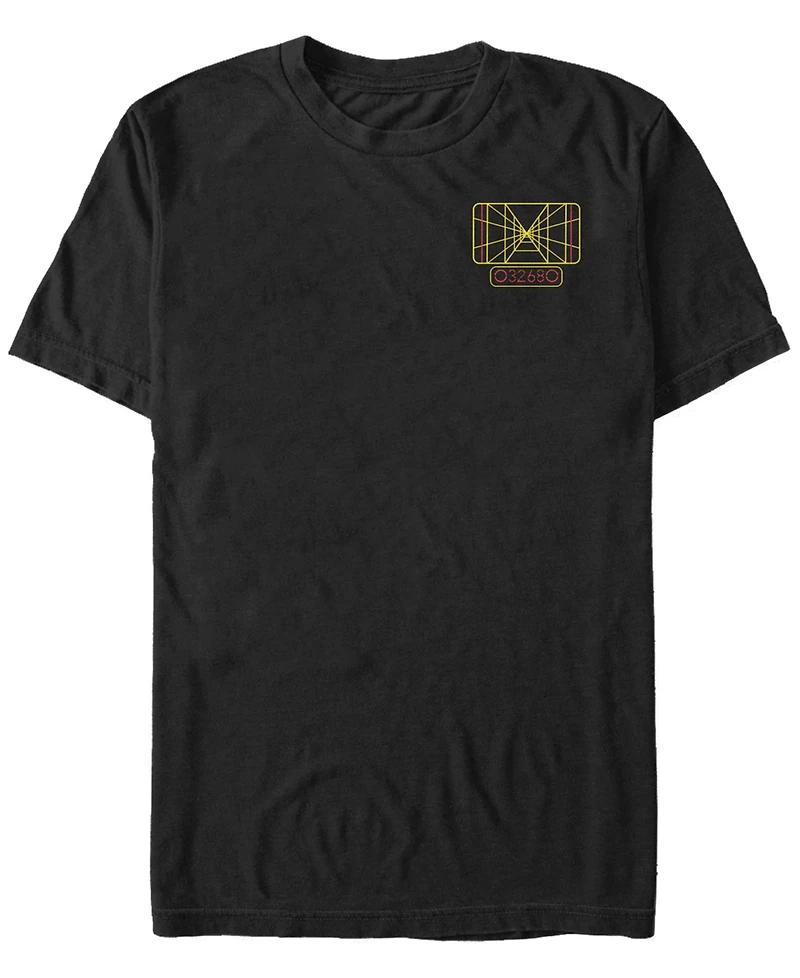 Fifth Sun Star Wars Men's Targeting System Left Chest Short Sleeve T-Shirt