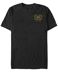 Fifth Sun Star Wars Men's Targeting System Left Chest Short Sleeve T-Shirt