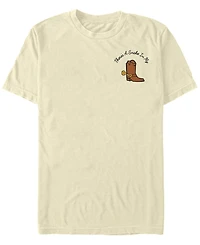 Fifth Sun Men's My Boot Short Sleeve Crew T-shirt