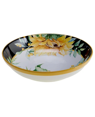 Certified International Sunflower Fields Serving/Pasta Bowl