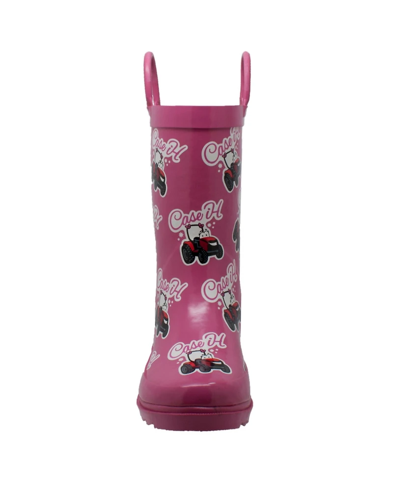 Case Ih Toddler Girls Big Rubber Boots