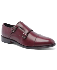 Anthony Veer Men's Roosevelt Ii Double Monk Strap Goodyear Welt Dress Shoe