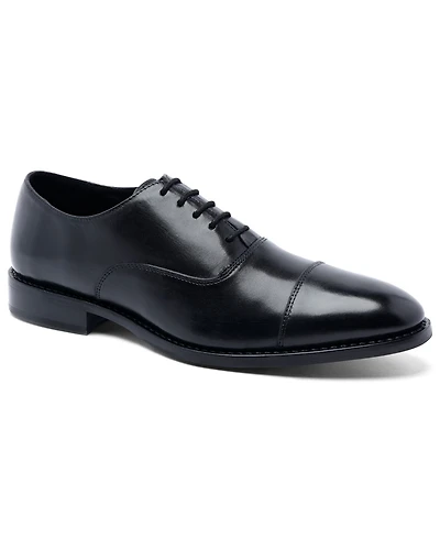 Anthony Veer Men's Clinton Cap-Toe Leather Oxfords