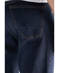 Devil-Dog Dungarees Men's Slim Straight Fit Performance Stretch Denim Jeans, Lincoln Wash