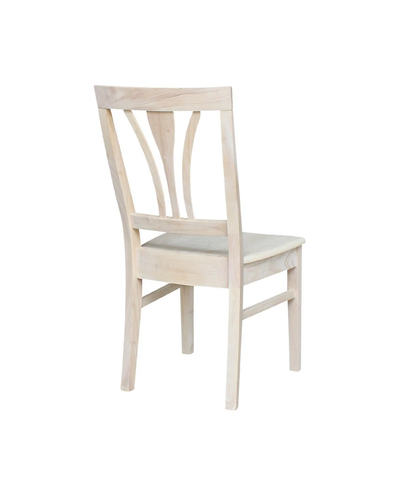 International Concepts Fanback Chairs, Set of 2