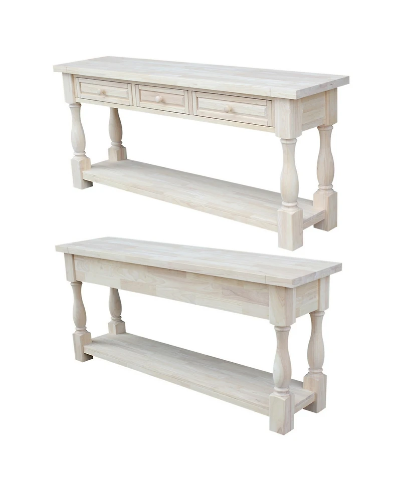 International Concepts Tuscan Console Table