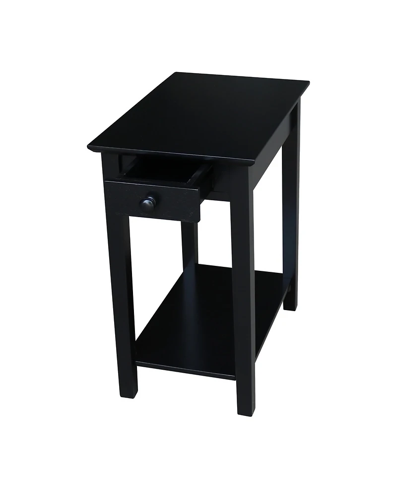 International Concepts Narrow End Table