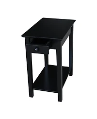 International Concepts Narrow End Table