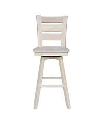 International Concepts Tuscany Bar Height Stool with Swivel and Auto Return