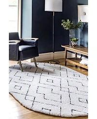 nuLoom Kazbar Lauren Lattice 5' x 8' Area Rug