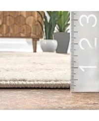 nuLoom Manor Distressed Freja Beige 8' x 10' Area Rug