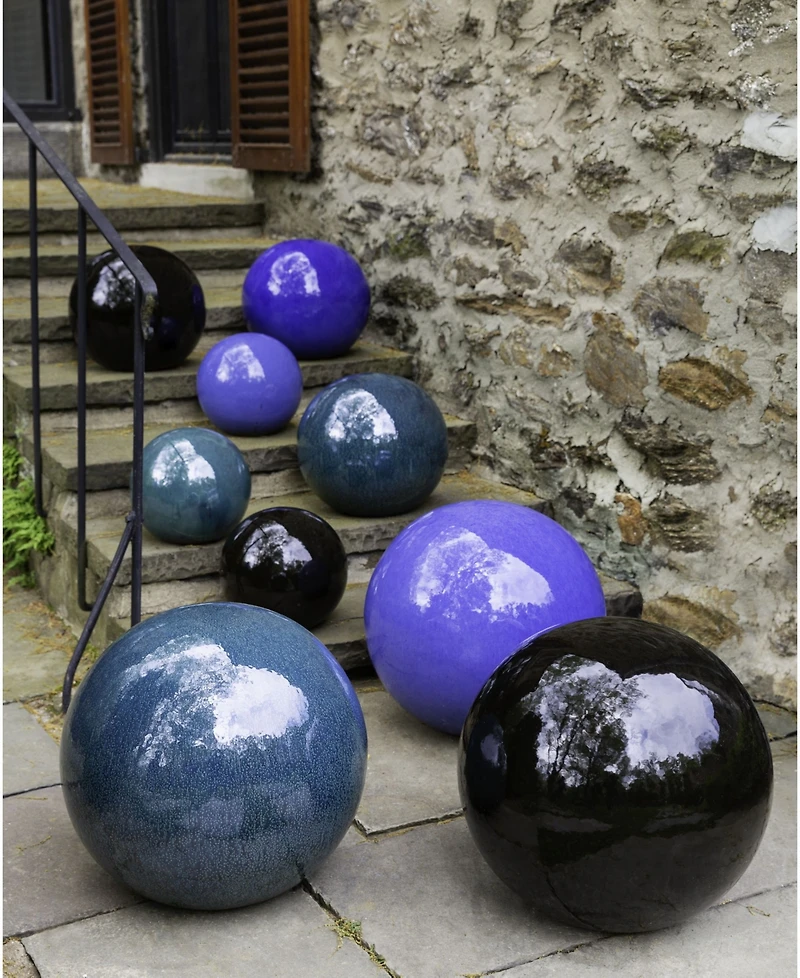 Campania International Glazed Sphere Statuary